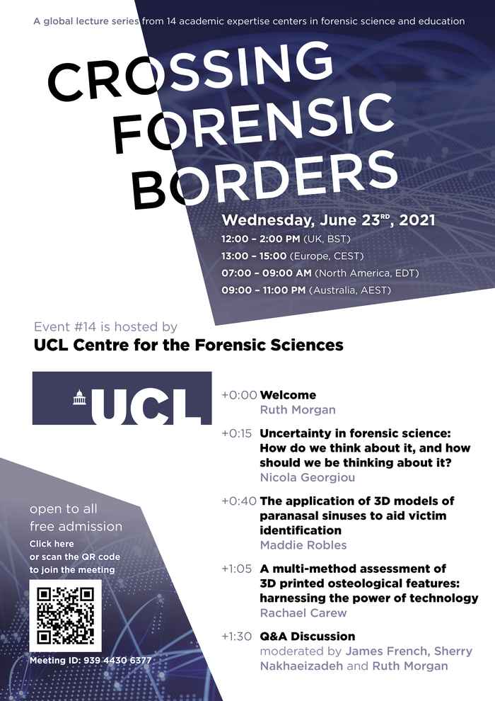 Flyer Event #14 University College London